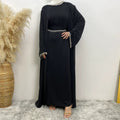 Klassische Abaya mit Glitzer