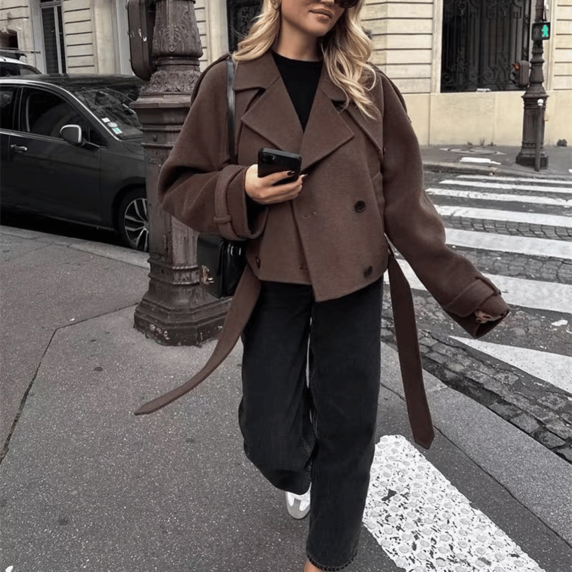 Cropped Trenchcoat