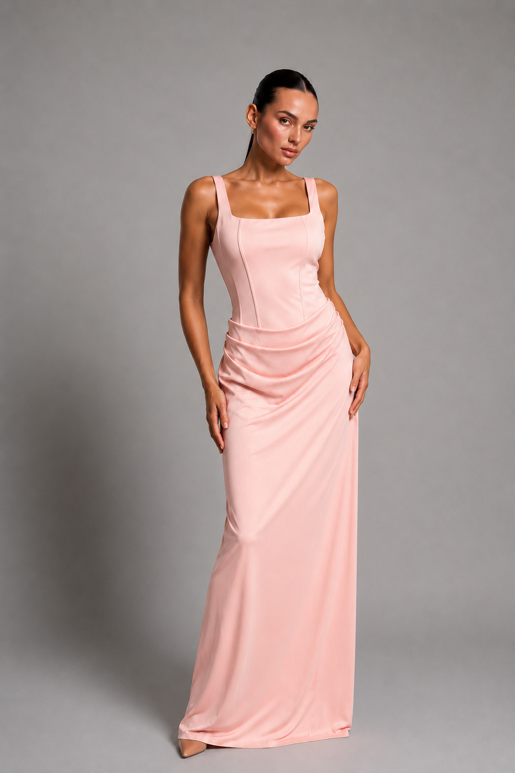 Korsett Maxikleid