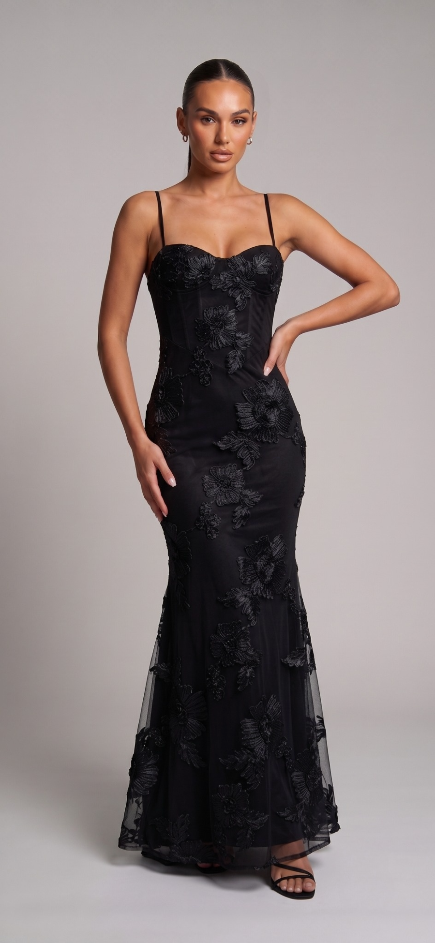 Luxury Floral Maxi Dress