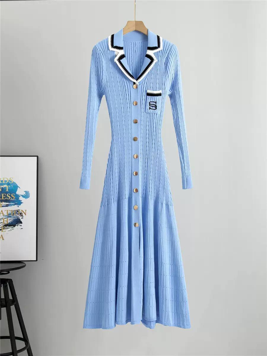 Virales Strickkleid