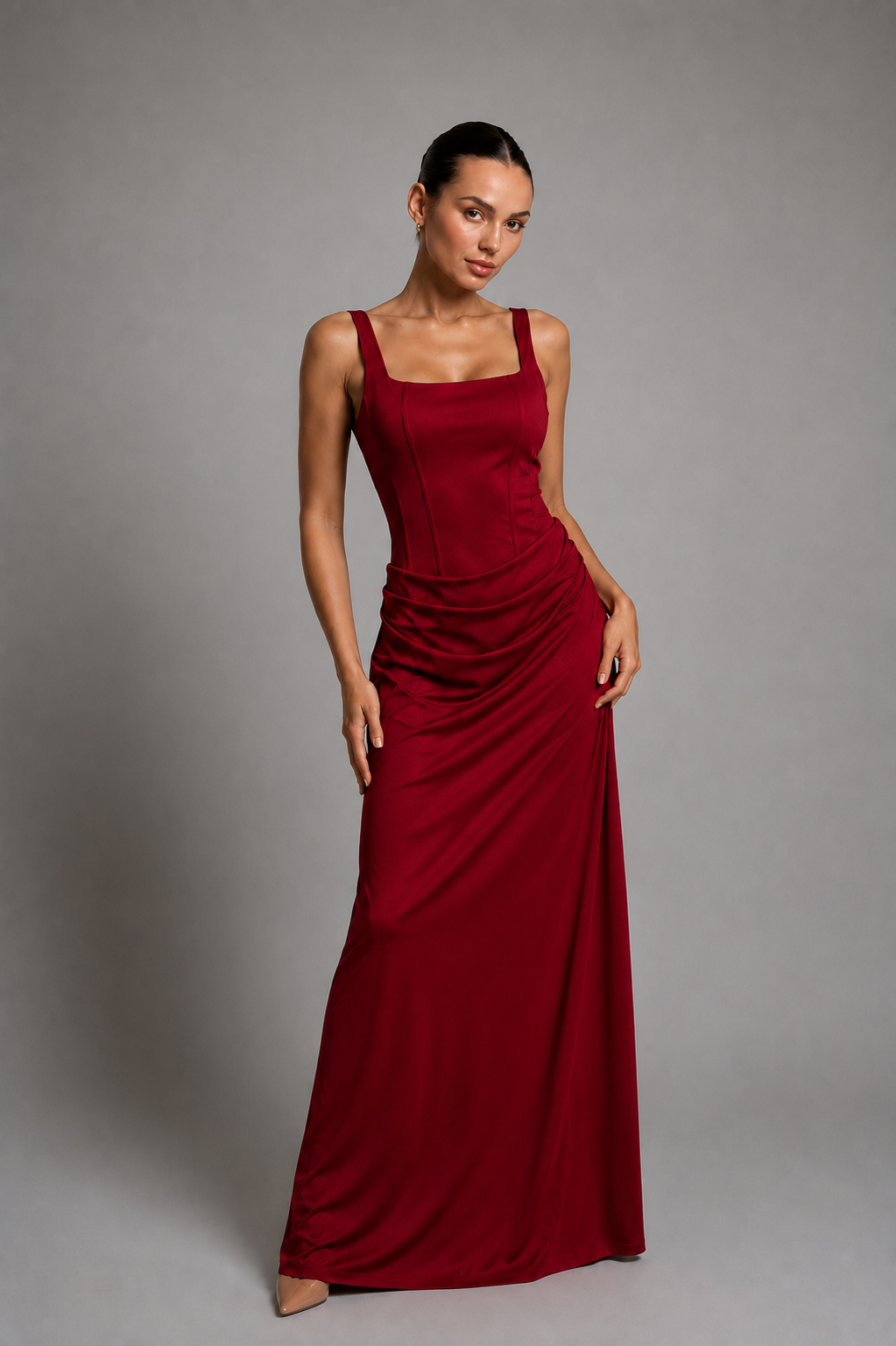 Korsett Maxikleid