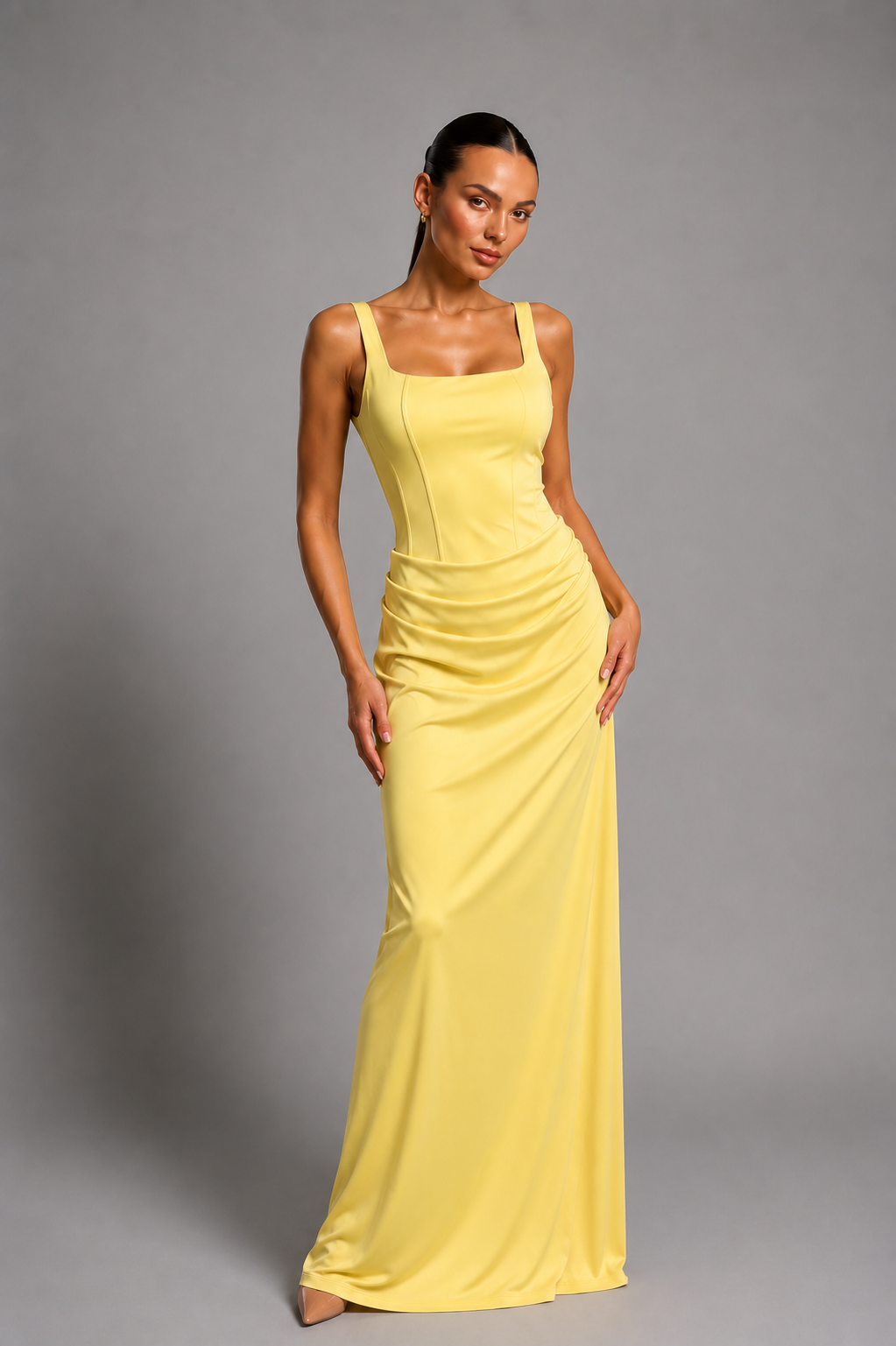 Korsett Maxikleid