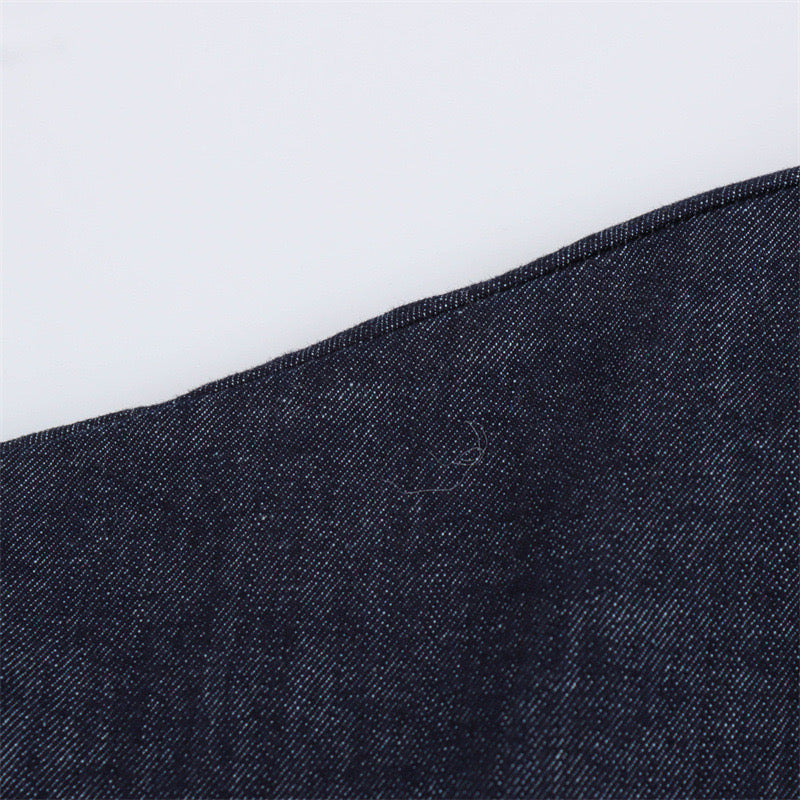 Langes Jeanskleid