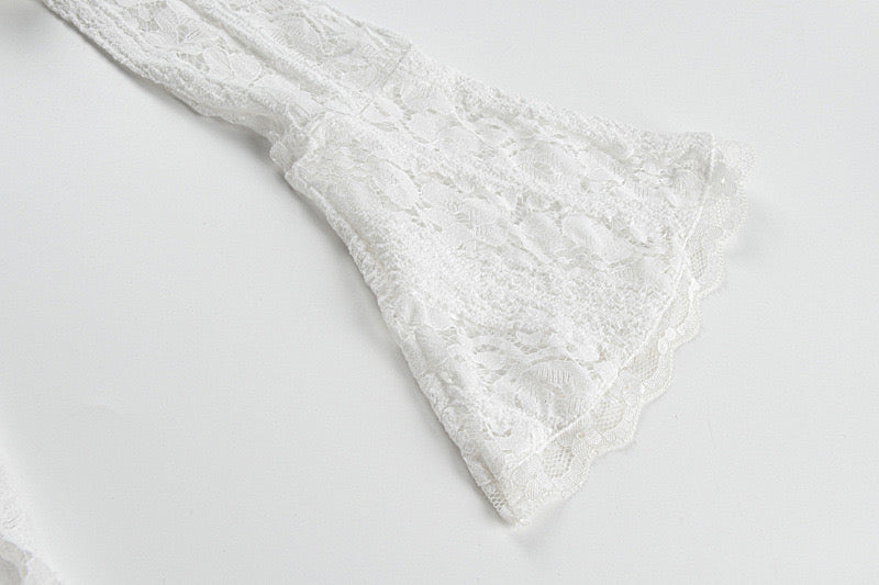 Maxikleid aus Spitze