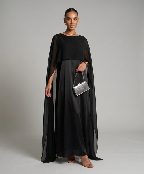 Abaya mit Cape