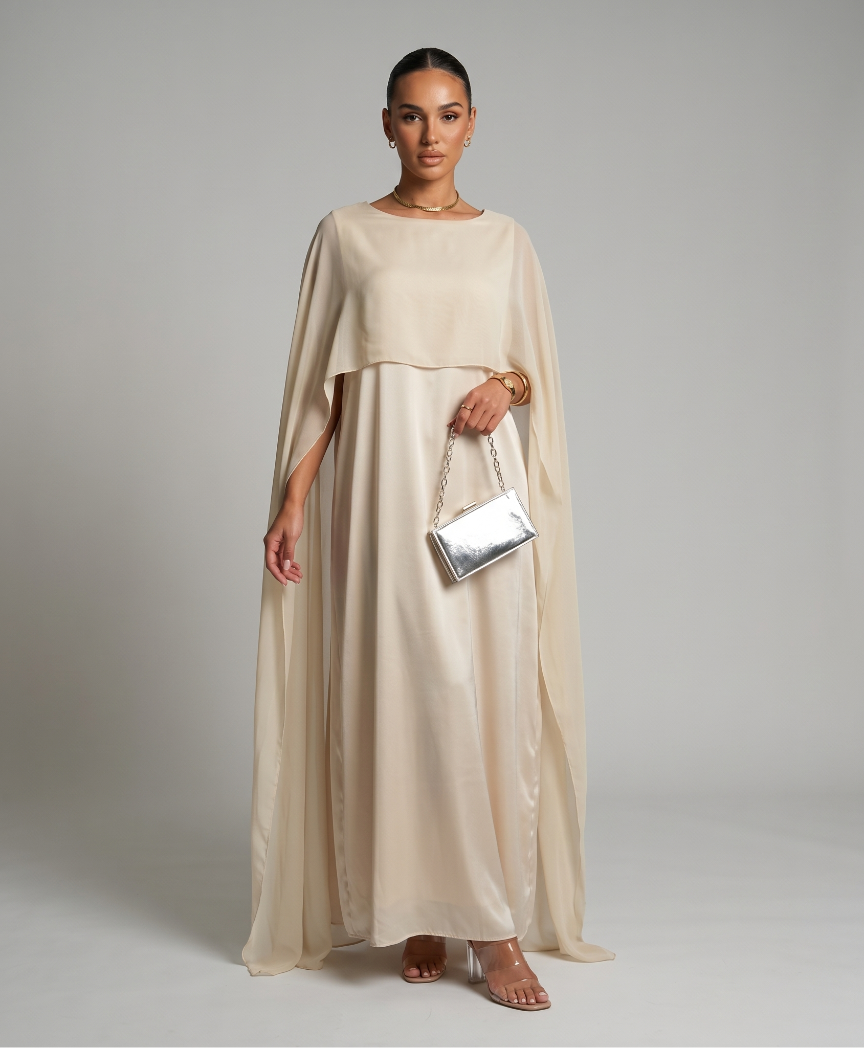 Abaya mit Cape