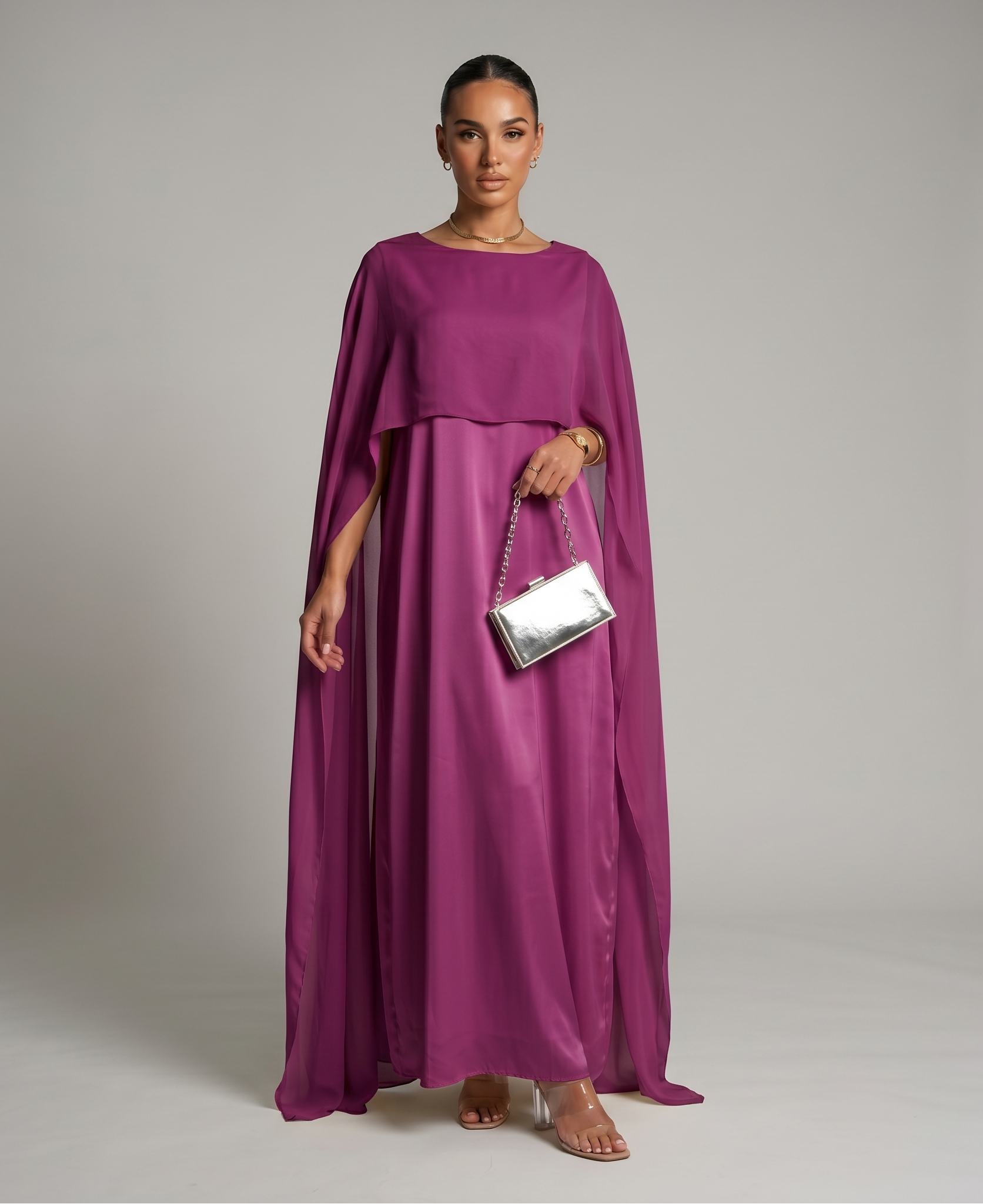 Abaya mit Cape
