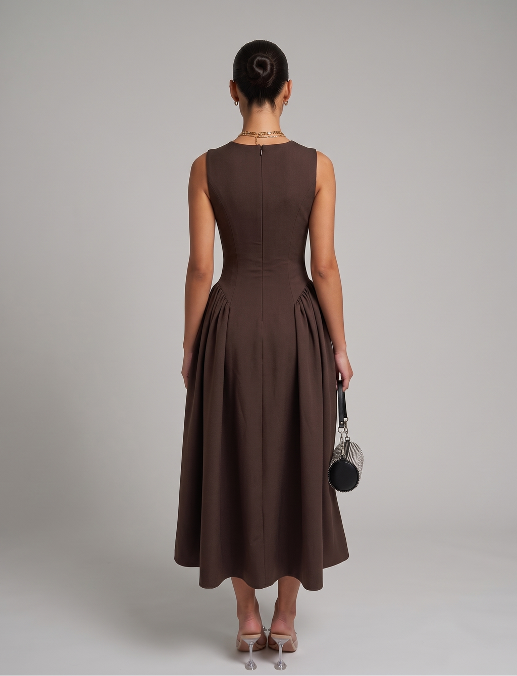 Cap Sleeve Maxikleid