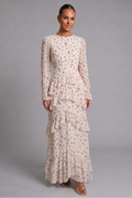 Maxikleid mit Blumenmuster