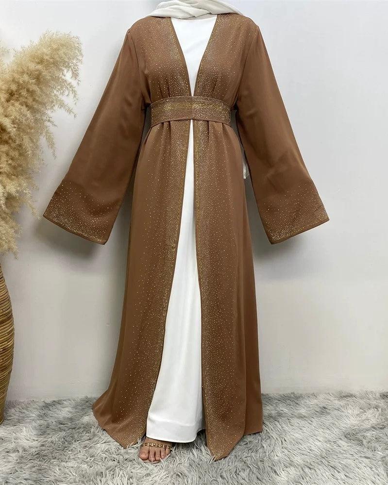 Kimono mit Straßsteinen