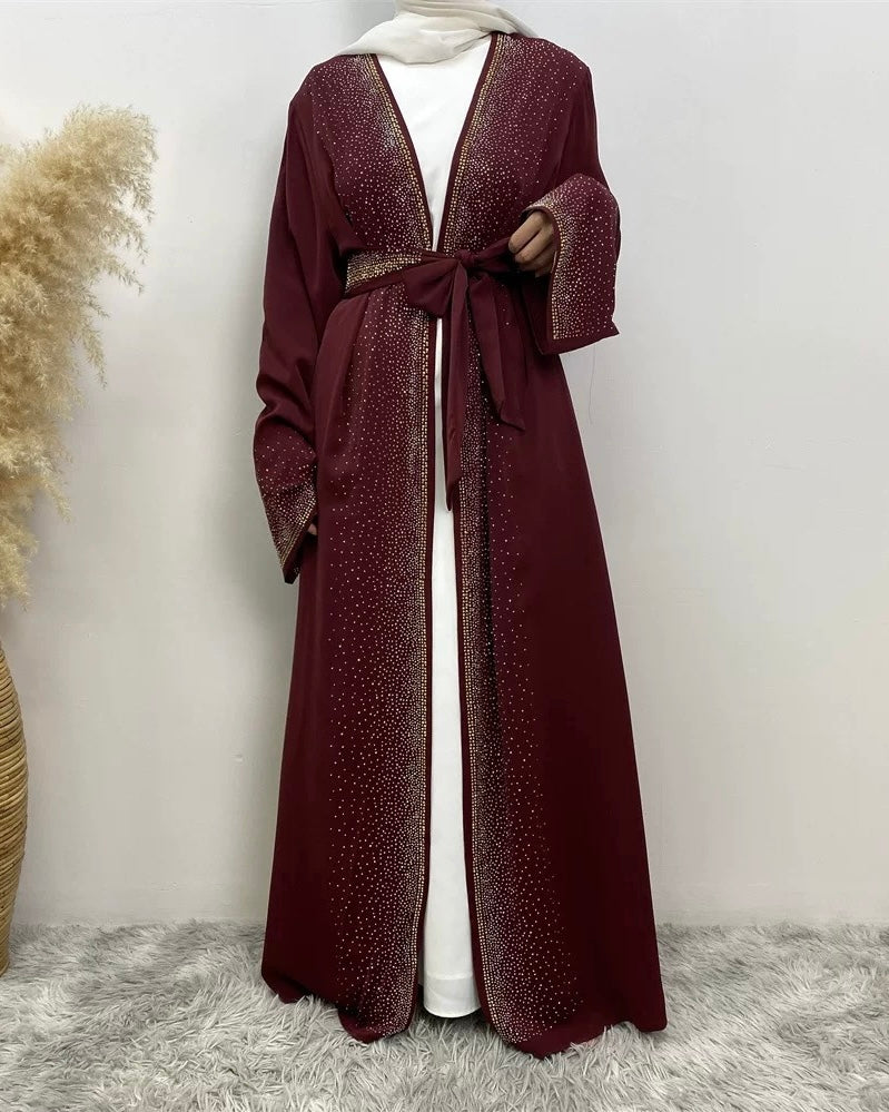 Kimono mit Straßsteinen