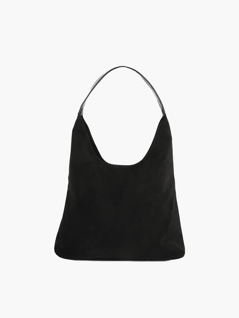 Handtasche in Wildlederoptik