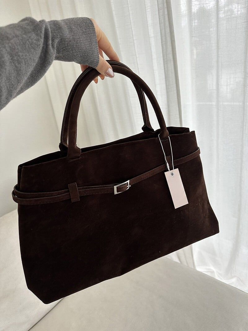 Wildleder Handtasche
